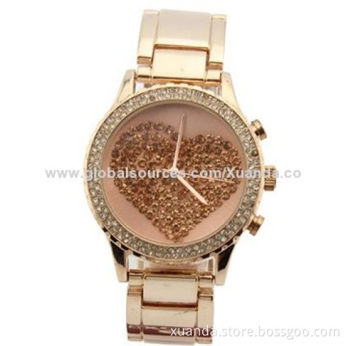 Alloy watches, 5ATM water-resistant, MOQ 300pcs, best selling productNew